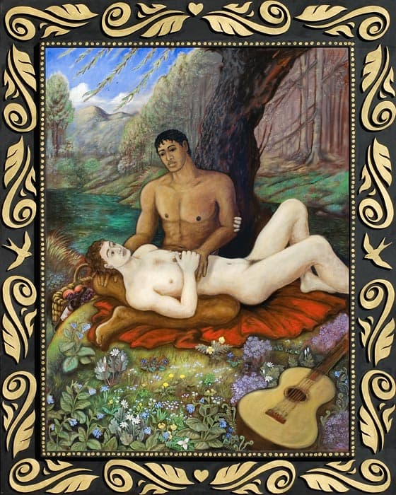 Black Jack Davey — a ballad painting