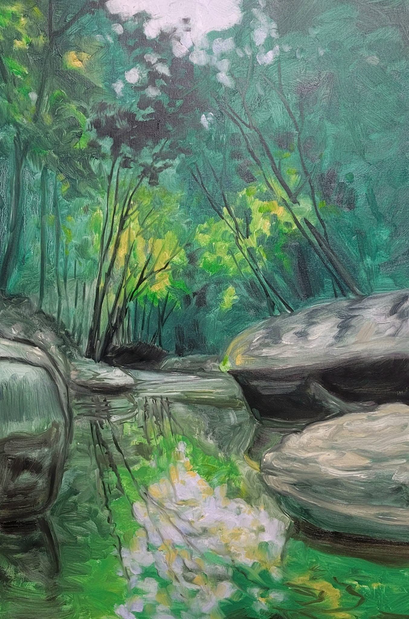 The creek
