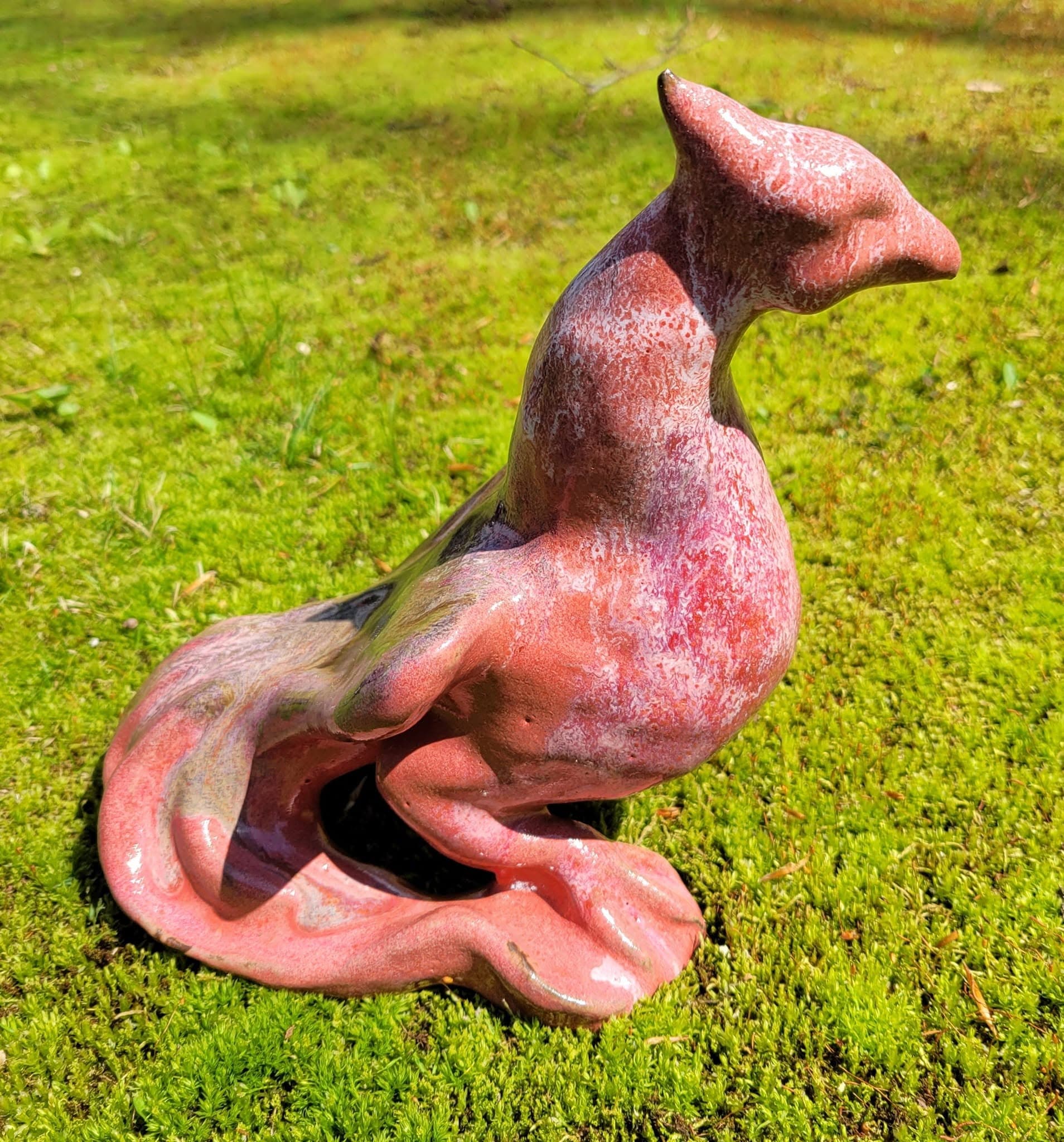 A ceramic dragon