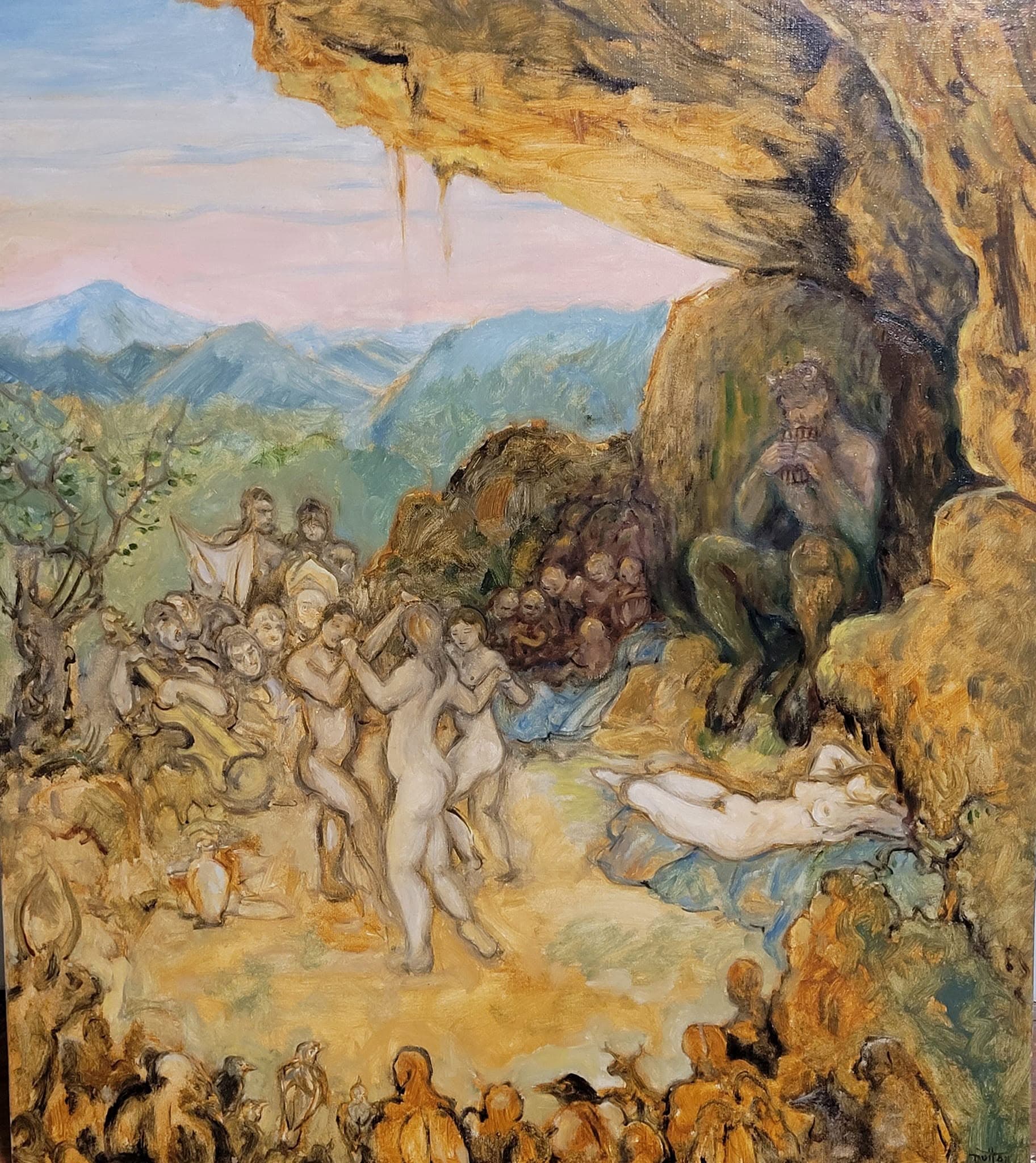 A catalogued painting