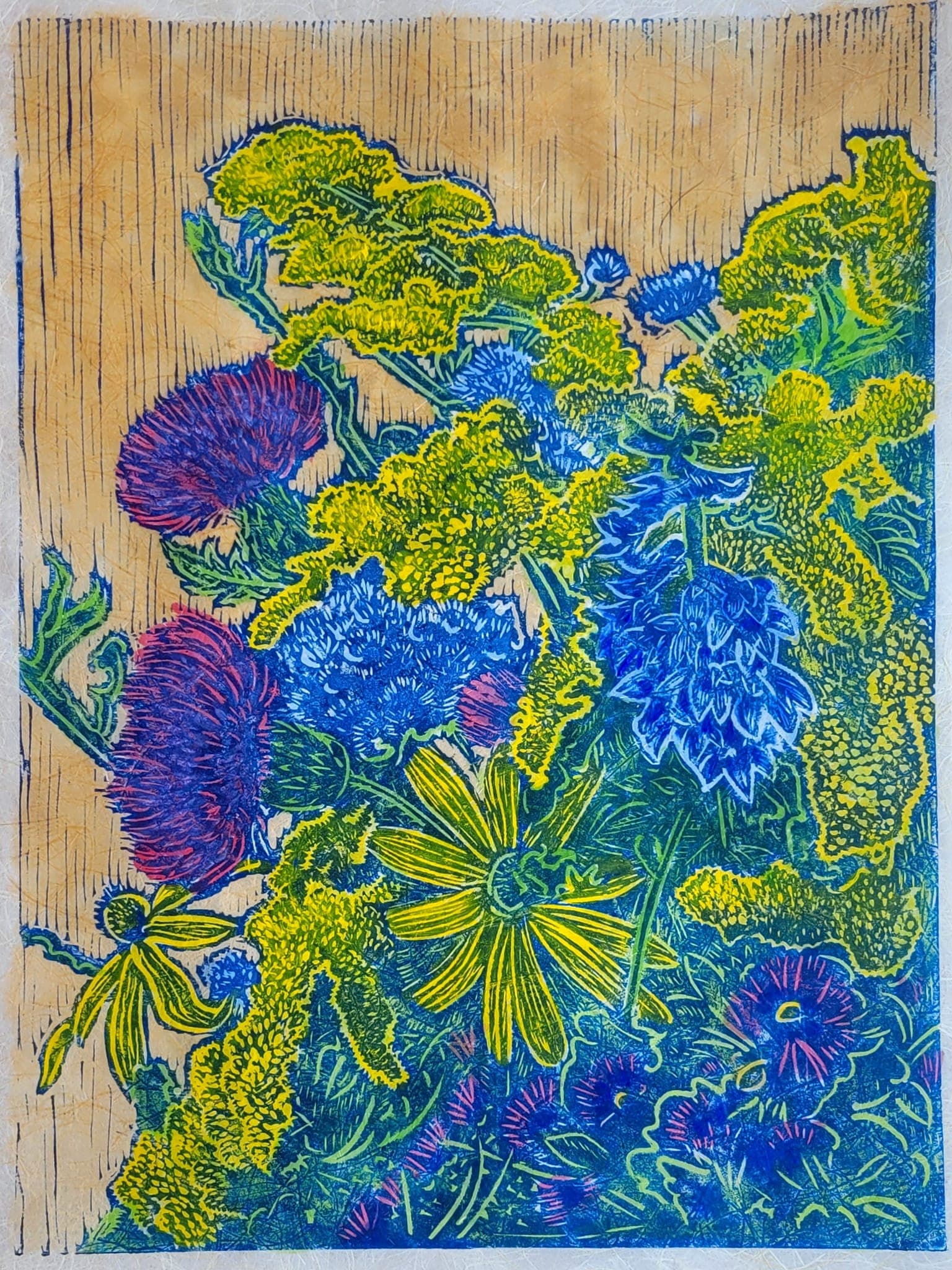 Flower painting from The Garden series