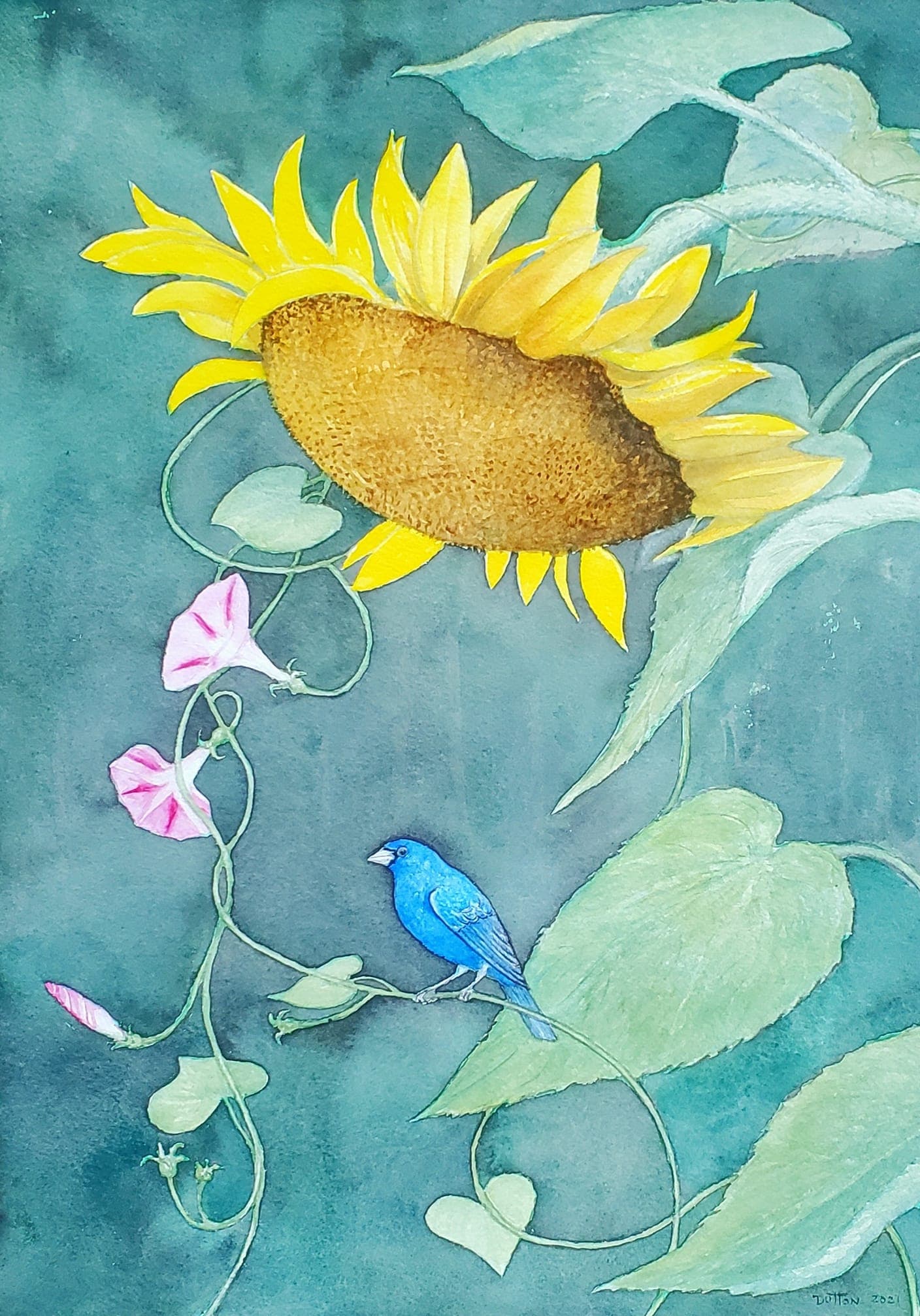 Flower painting by Dan Dutton (41)