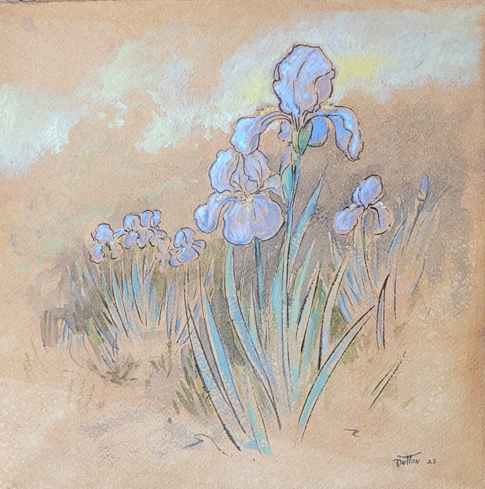 Flower painting by Dan Dutton (44)
