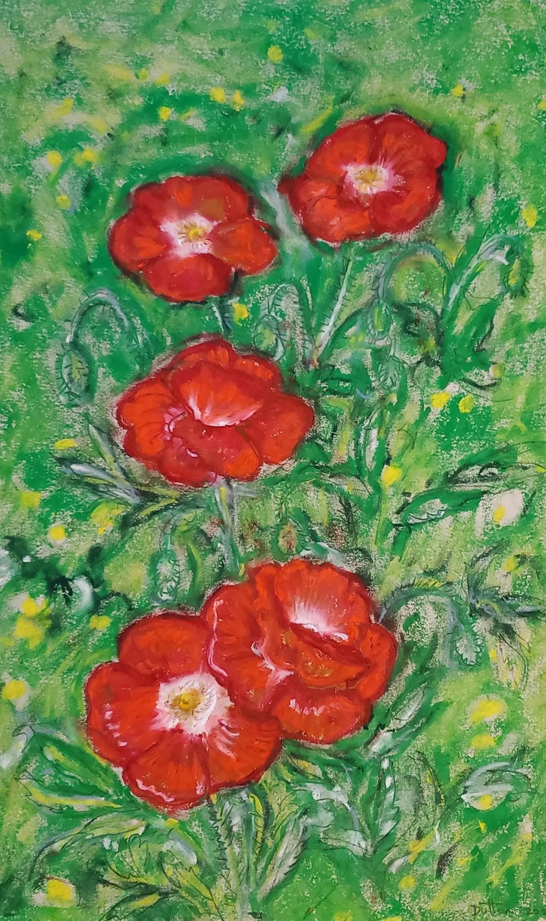 Flower painting by Dan Dutton (57)