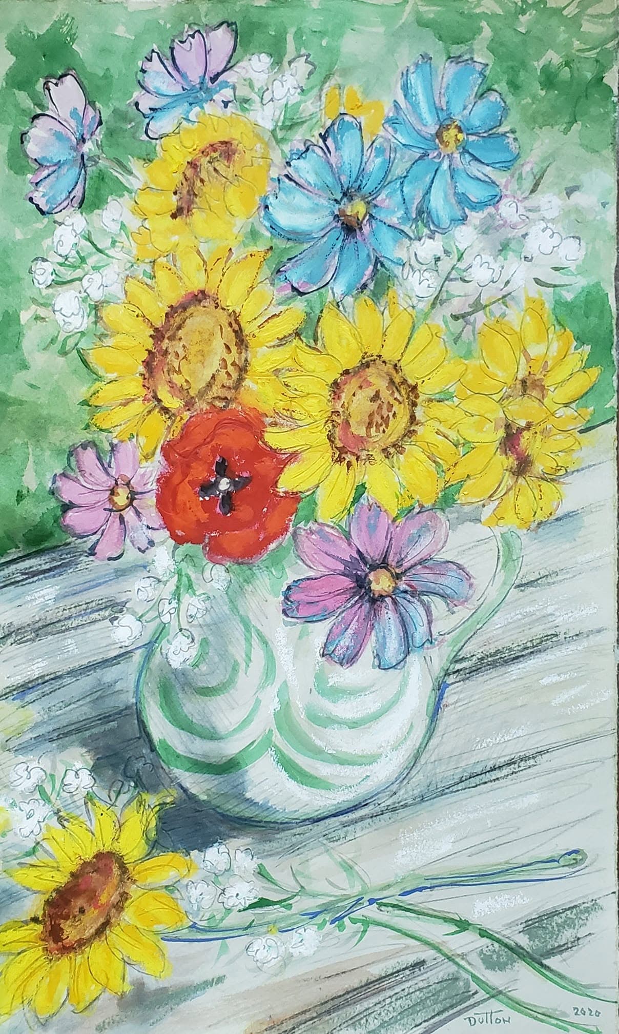Flower painting by Dan Dutton (59)