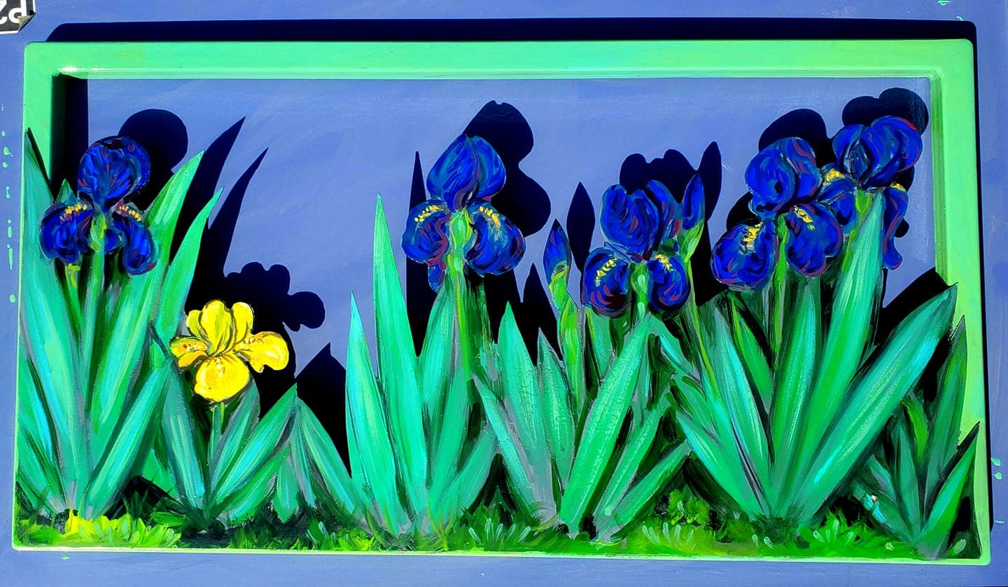Flower painting by Dan Dutton (60)